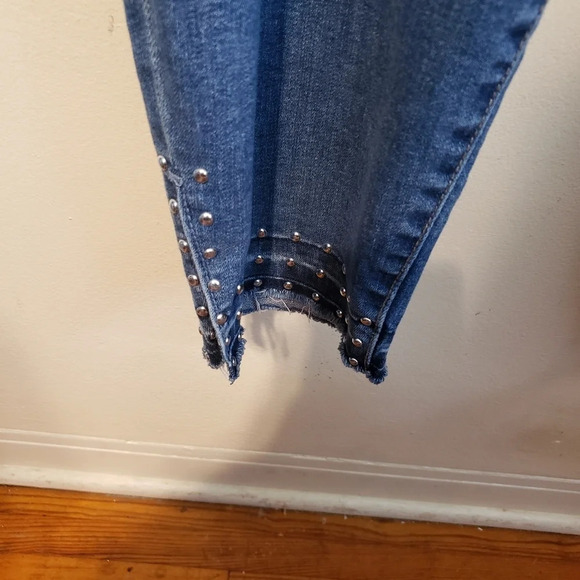 Embellished International Concepts Skinny Style Jeans Destructed - Picture 4 of 15